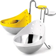 Pozostałe akcesoria kuchenne - Cuisipro Stalowe foremki do jajek w Koszulkach 2 szt. Egg Poacher CU-747308 - miniaturka - grafika 1