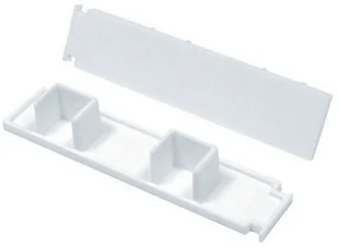 Zakończenie do szyny GE2 białe 2 szt. - Karnisze - miniaturka - grafika 2