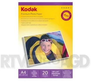 Kodak Papier Foto A4 230g 20 Arkuszy Papier Fotograficzny PHOTO 06932357408106 (5740-810) - Papier do drukarek - miniaturka - grafika 2