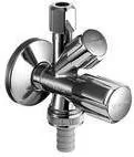 Schell 035450699 - - COMFORT Kombinowany Zawór kątowy1/2x3/8x3/4 z BSZ z uszczel - Zawory i kraniki - miniaturka - grafika 3