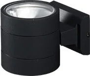 Lampy ogrodowe - Ideal Lux Kinkiet SNIF ROUND AP1 NERO 061450 - miniaturka - grafika 1