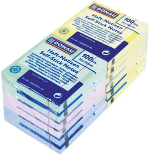 Donau Karteczki samop. 76x76mm mix kolorów - Zakładki indeksujące - miniaturka - grafika 2