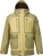 Kurtki męskie - Burton kurtka zimowa męska HELLBROOK JK GRAYEEN/WHEAT - miniaturka - grafika 1