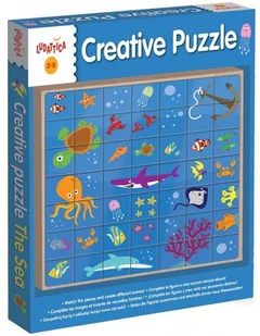 Lisciani Giochi LUDATTICA Kreatywne puzzle Morze 494657 - Puzzle - miniaturka - grafika 2