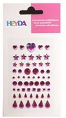 Zabawki kreatywne - Heyda Cyrkonie z klejem różowe - miniaturka - grafika 1