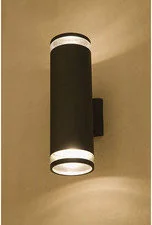 Nowodvorski ROCK 3407 kinkiet 2x60W E27 - Lampy ogrodowe - miniaturka - grafika 3