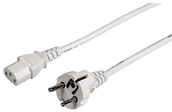 Kable - Hama przewód zasilający do urządzeń zimna, 5 m, biały 00044242 - miniaturka - grafika 1