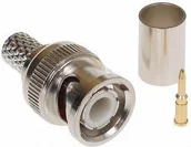 Akcesoria do monitoringu - WTYK ZACISKANY BNC-W/ZAC-RG6*P100 - miniaturka - grafika 1