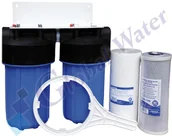 Uzdatniacze wody - Global Water Zestaw na cały dom Filtr 2x BigBlue10" - miniaturka - grafika 1