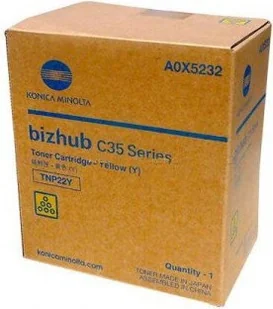 Konica Minolta TNP-22Y / A0X51D2 (B1064) - Tonery oryginalne - miniaturka - grafika 2