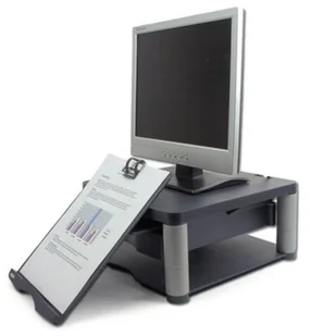 Fellowes Podstawa pod monitor z szufladą/copyholderem POP.201 - Akcesoria do monitorów - miniaturka - grafika 2