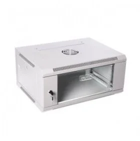 Digitus Szafa wisząca 19" 6U 600x450 RAL7035 DN-W19 06U/450 - Szafy rack - miniaturka - grafika 5