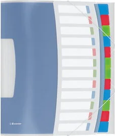 Esselte Teczka SEGREGUJACA VIVIDA 12 PRZEKLADEK 624030 - Teczki i skoroszyty - miniaturka - grafika 2