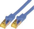 Kable miedziane - Mcab Patchcord, Cat7, S-FTP, PIMF, LSZH, 2m, niebieski 3753 - miniaturka - grafika 1