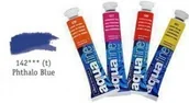 Farby i media malarskie - Daler Rowney Farba akwarelowa AQUAFINE PHTHALO BLUE (TUBKA 8ML) (14 - miniaturka - grafika 1