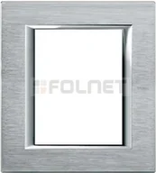 Klawisze i ramki - Bticino Ramka prostokątna anodyzowana 3+3 moduły - Btcino Axolute HA4826BR - miniaturka - grafika 1