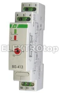 F&F Przekaźnik bistabilny z wyłącznikiem czasowym, na szynę DIN, z przekaźnikiem - Sterowniki i przekaźniki F&F Przekaźnik bistabilny z wyłącznikiem czasowym, na szynę DIN, z przekaźnikiem - Sterowniki i przekaźniki - miniaturka - grafika 1