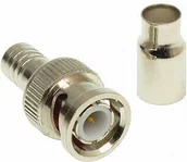 Akcesoria do monitoringu - Abcvision WTYK ZACISKANY BNC-W/CRIMP-RG59 - miniaturka - grafika 1