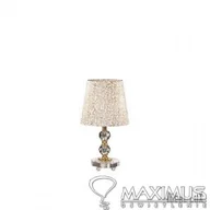 Oprawy, klosze i abażury - Ideal Lux QUEEN TL1 SMALL oprawa stołowa 1 x 60W E27 77734 077734 - miniaturka - grafika 1