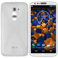 Etui i futerały do telefonów - Mumbi X-TPU pokrowiec ochronny pokrowiec na LG G2, przezroczysty biały - miniaturka - grafika 1