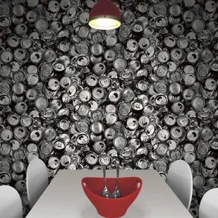 Tapeta winylowa Puszki J30209 na papierze 10 mb - Tapety - miniaturka - grafika 2