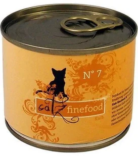 Catz Finefood N.07 Cielęcina puszka 200g / 4260101760951 - Mokra karma dla kotów - miniaturka - grafika 2