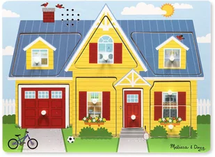 Melissa & Doug Puzzle Dźwiękowe w Domu Melissa and Doug 10734 - Puzzle - miniaturka - grafika 2