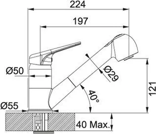 Franke Prince biały polarny 115.0030.731 - Baterie kuchenne - miniaturka - grafika 2
