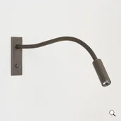 Lampy ścienne - Astro Lighting ścienna Leo Switched Brązowy 7052 - miniaturka - grafika 1