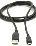 Gembird KABEL USB (EASY)AM-USB MIKRO 1M CC-MUSB2D-1M - Kable USB Gembird KABEL USB (EASY)AM-USB MIKRO 1M CC-MUSB2D-1M - Kable USB - miniaturka - grafika 2