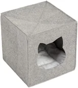 Legowiska dla kotów - Zooplus Exclusive Filcowa Budka Dla Kota Do Regału - Dł. X Szer. X Wys.: 33 X 33 X 33 Cm - miniaturka - grafika 1