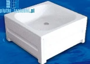 Polimat Obudowa do brodzika kwadratowego 70x70x22 00210 - Obudowy brodzików Polimat Obudowa do brodzika kwadratowego 70x70x22 00210 - Obudowy brodzików - miniaturka - grafika 1