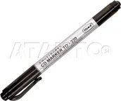 Markery do tablic - Toma Marker Suchościeralny CD 0.5-0.8 czarny dwustronny TO-32032 TA1077 - miniaturka - grafika 1