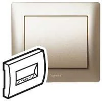 Legrand SISTENA LIFE TITAN Pokrywa gniazda KOMPUTEROWEGO 771475 - Klawisze i ramki - miniaturka - grafika 2