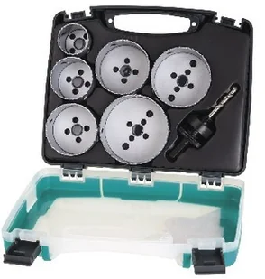 WOLFCRAFT Wolcraft Zestaw Otwornic Bi-Metal 5423000 6szt + trzpień - Otwornice - miniaturka - grafika 8