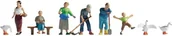 Kolejki i akcesoria - NOCH Figurki rolników skalaN 6 szt. - miniaturka - grafika 1