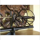 Repliki - broń - USA CZARNY RAPIER Z POCHWĄ - miniaturka - grafika 1