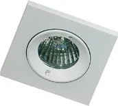 Oprawy, klosze i abażury - Azzardo Oprawa do wbudowania PABLO 1 GM2107 WH - - miniaturka - grafika 1