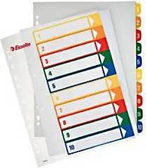 Esselte Przekładka A4 1/10 MAXI z możliwością nadruku 100213 - Segregatory - miniaturka - grafika 3