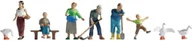Kolejki i akcesoria - NOCH Figurki rolników skalaN 6 szt. - miniaturka - grafika 1