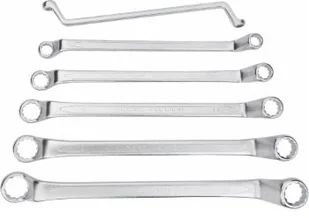 NEO-TOOLS Klucze oczkowy odgięte 6-32 mm zestaw 12 sztuk 09-952 - Zestawy narzędziowe - miniaturka - grafika 2