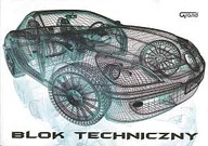 Szkolne artykuły papiernicze - Grand Blok techniczny A4 10 kartek 1090 - miniaturka - grafika 1