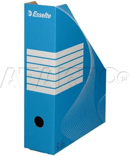Esselte Pojemnik czasopisma 80mm biały kart ET1537 - Pojemniki biurowe - miniaturka - grafika 2