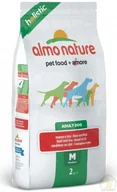 Sucha karma dla psów - Almo Nature Holistic Medium Adult Z Wołowiną I Ryżem 2Kg - miniaturka - grafika 1