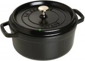 Garnki - Staub Cocotte 24 cm Czarny 40500-241-0 - miniaturka - grafika 1