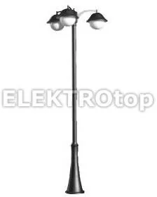 Su-Ma Prince Max wys. 310cm. Latarnia ogrodowa potrójna OGMW 3 O-BD OGMW 3 O-BD - Lampy ogrodowe - miniaturka - grafika 2