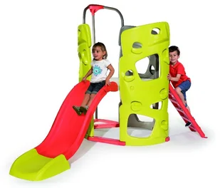 Smoby Wieża Wspinaczkowa Smoby Zjeżdżalnia Plac Zabaw 840204 - Place zabaw - miniaturka - grafika 2