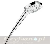 Słuchawki prysznicowe - Hansgrohe Croma Select E Słuchawka prysznicowa Vario 3jet EcoSmart 9 l/min DN15 - miniaturka - grafika 1