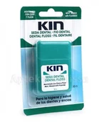 Nici dentystyczne - BARTEX PIOTR PAWEŁKIEWICZ KIN Nić dentystyczna woskowana z fluorem miętowa 1 szt 7061748 - miniaturka - grafika 1