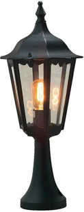 Konstsmide Czarująca lampa na cokół FIRENZE, czarna - Lampy ogrodowe - miniaturka - grafika 2